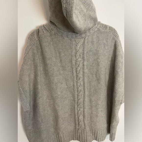 Michael Stars Oversized Hooded Sweater 2 - Picture 6 of 6